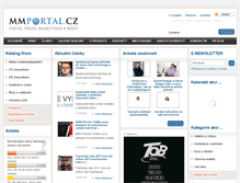 Tablet Screenshot of mmportal.cz